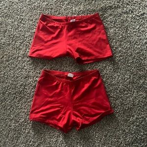 VARSITY SPIRIT red cheerleader spandex
